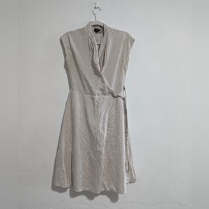 Faux wrap dress